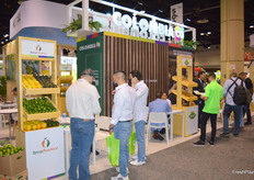 The Colombian stand.